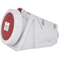 Розетка настінна (силовий роз'єм) EZH-1653  IP67 (16A, 400V, 3P+N+PE)